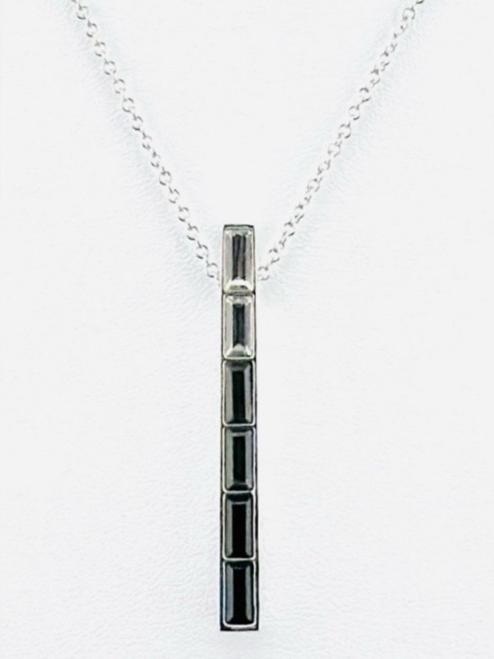 Touchstone Crystal Pitch Pendant necklace